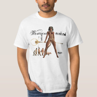 Frauen entwickelten vor Männern T-Shirt