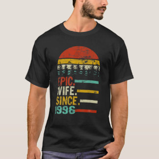Frauen Epische Ehefrau seit 1996 T-Shirt
