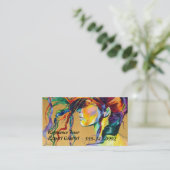 Frauen-Erfahrung Terminkarte (Stehend Vorderseite)