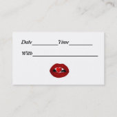 Frauen-Erfahrung Terminkarte (Rückseite)