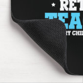 Frauen erlernen jedem Kind, das hinter Bol Links i Mousepad (Ecke)