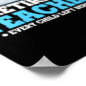 Frauen erlernen jedem Kind, das hinter Bol Links i Poster (Ecke)