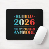 Frauen erschöpft 2026 Nicht mein Problem noch lust Mousepad (Mit Mouse)