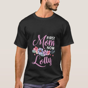 Frauen erste Mama jetzt Lololly Oma Segen Promo T-Shirt