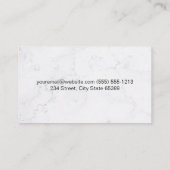 Frauen Erste Massage Visitenkarte (Rückseite)