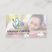 Frauen Erste Massage Visitenkarte (Vorderseite)