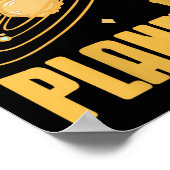 Frauen Es gab 9 Planeten Funny Science Space Ne Poster (Ecke)