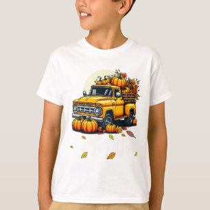 Frauen Es ist Herbst Y'all Pumpkin Truck Autumn Tr T-Shirt