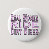 Frauen-Fahrfahrräder Button (Vorderseite)