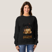 Frauen fallen Herbst Dankbares Tantchen Pumpkin Th Sweatshirt (Vorne ganz)