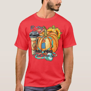 Frauen fallen Vibes und das Krankenleben fällt Sai T-Shirt