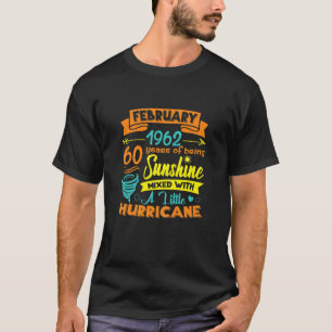 Frauen Februar 1962 60 Jahre alter Sonnenschein Mi T-Shirt