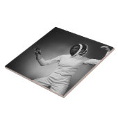 Frauen-Fechten Fliese (Seite)