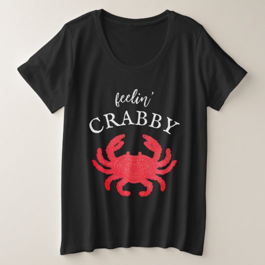 Frauen Feelin Crabby T-Shirt (Design vorne)