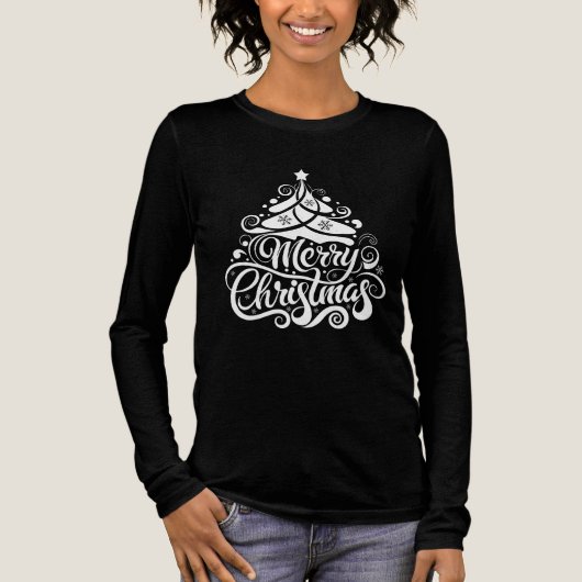 Frauen Feiertag Tri-Blend Shirt (Vorderseite)