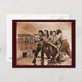 Frauen Feuerwehrmänner Pearl Harbor 7. Dezember Postkarte (Vorne/Hinten)