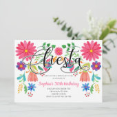 Frauen Fiesta Party Einladung (Stehend Vorderseite)