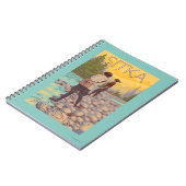 Frauen Fischen - Sitka, Alaska Notizblock (Linke Seite)