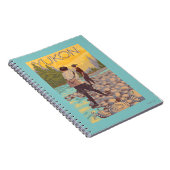 Frauen Fischen - Yukon, Alaska Notizblock (Rechte Seite)