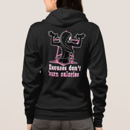 Frauen Fitness T-Shirt Hoodie