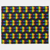 Frauen Fleecedecke (Vorderseite (Horizontal))