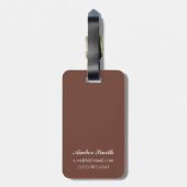 Frauen fliegen Fischen - Berg Adams, Washington Gepäckanhänger (Rückseite vertikal)