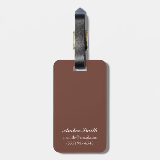 Frauen fliegen Fischen - Berg Adams, Washington Gepäckanhänger (Rückseite vertikal)