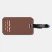 Frauen fliegen Fischen - Glacier Nationalpark, Gepäckanhänger (Rückseite horizontal)