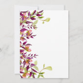 Frauen-Floral 80. 90. 91. 92. 95. 98. 99. Einladung (Rückseite)