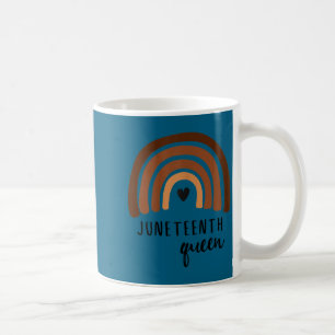 Frauen Frauen Juneteenth Königin Melanin Liebe Kaffeetasse