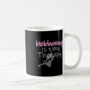 Frauen Frauen Kickboxen Ist Meine Therapie , Kickb Kaffeetasse