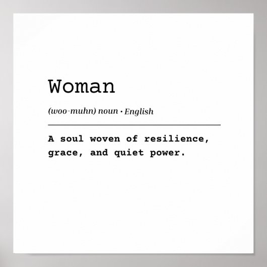 Frauen - Frauen mit Stärke Poster (Vorne)