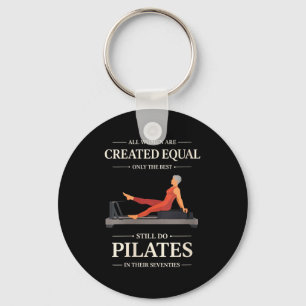 Frauen Frauen sind gleichberechtigt machen Pilates Schlüsselanhänger