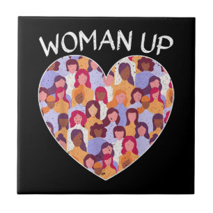 Frauen Frauenfeindlichkeit Frauenförderung Fliese