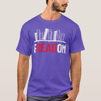Frauen fREADom Ich lese verbotene Bücher Verbotene T-Shirt