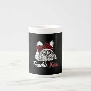 Frauen Frenchie Mama Buldog Lover Geschenk Porzellantasse