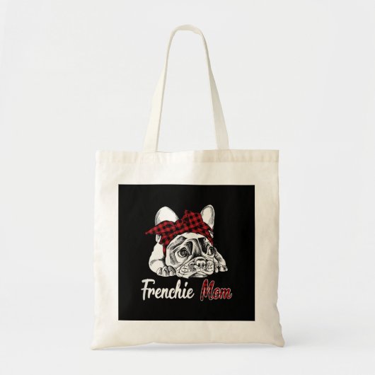 Frauen Frenchie Mama Buldog Lover Geschenk Tragetasche (Vorne)