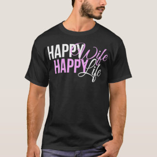 Frauen freuen sich über Ehefrau glücklich Leben fü T-Shirt