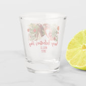 Frauen Freunde Schwestern Galentinstag Schnapsglas (Rückseite)