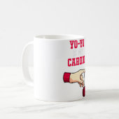 Frauen Frieden ist immer noch wichtig T-Shirt Sche Kaffeetasse (Vorderseite Links)