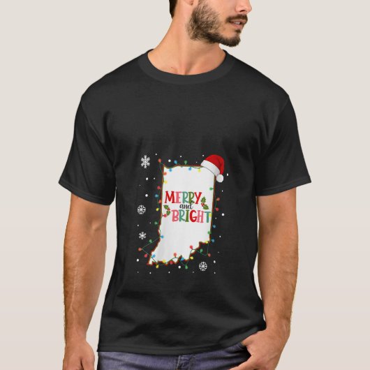 Frauen frohe und helle Weihnachtslieder Weihnachte T-Shirt (Vorderseite)