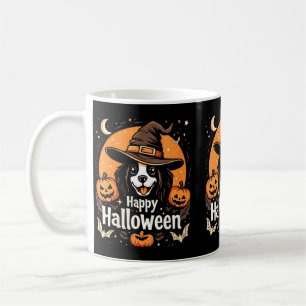 Frauen Frohes Halloween Hund Kaffeetasse