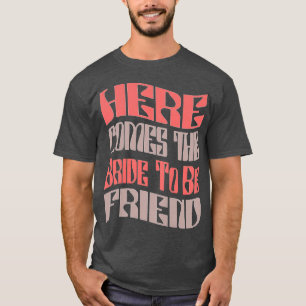 Frauen Funny Friend Bridge zu Retro Matching Bac T-Shirt