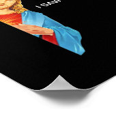 Frauen Funny Zitat Jesus Meme sah ich, dass Christ Poster (Ecke)