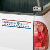 Frauen für (4) Romney Autoaufkleber (Auf Lkw)