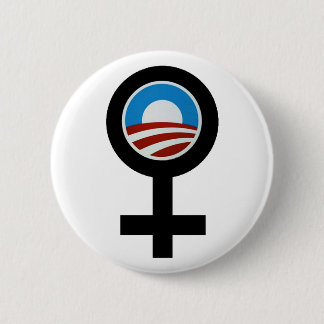FRAUEN FÜR BARACK OBAMA KAMPAGNEN-KNOPF BUTTON