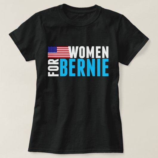 Frauen für Bernie T-Shirt (Design vorne)