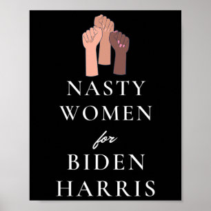 Frauen für Biden Harris 2020 Kamala Harris für Kin Poster