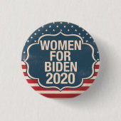Frauen für den Biden 2020 Button (Vorderseite)