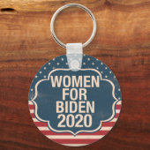 Frauen für den Biden 2020 Schlüsselanhänger (Vorderseite)